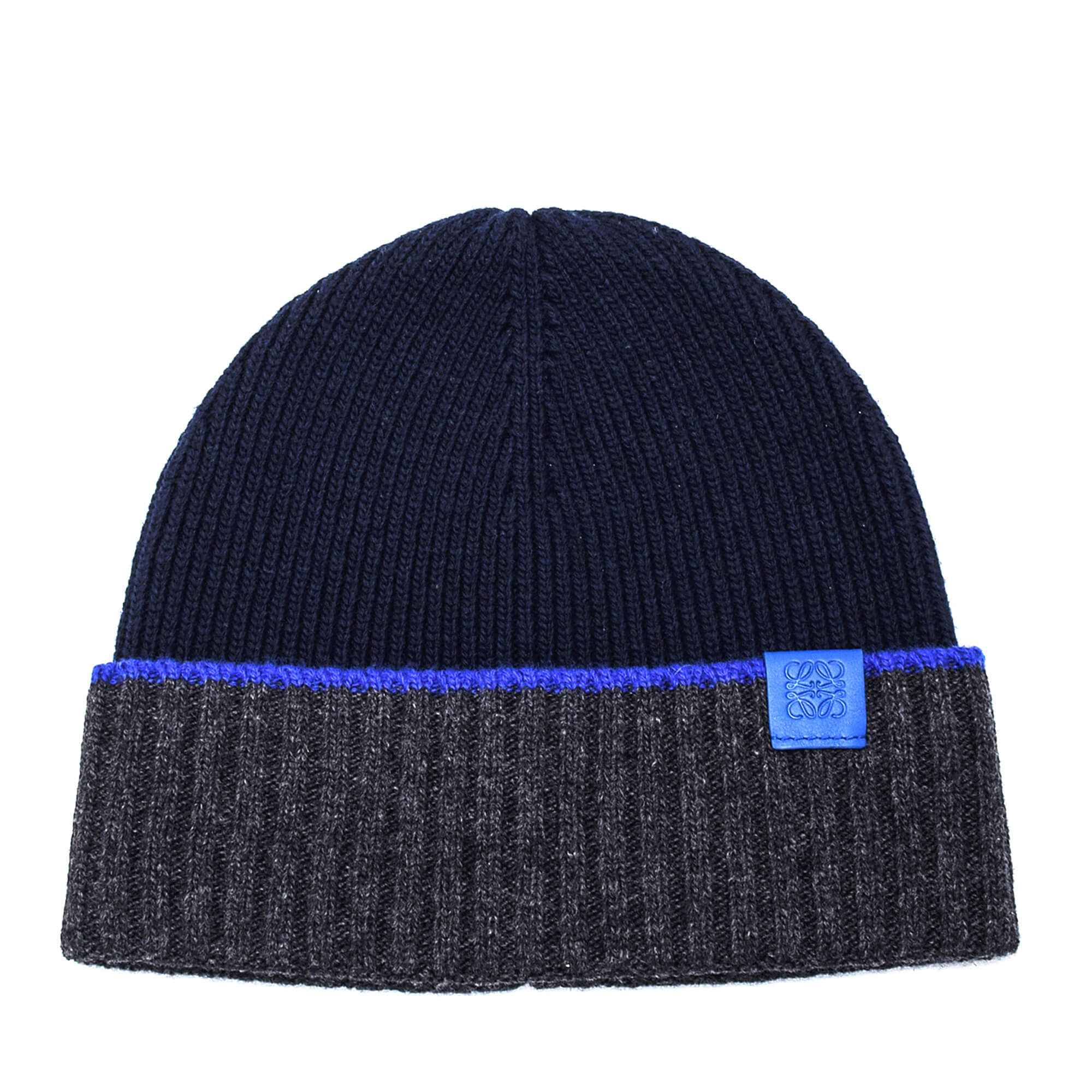 Navy blue wool sale hat